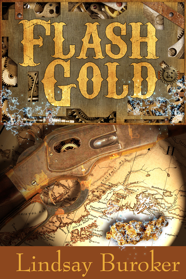 Affordable ebook cover art: Flash Gold