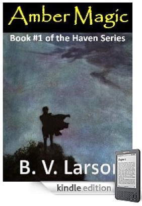 indie fantasy author BV Larson's first ebook